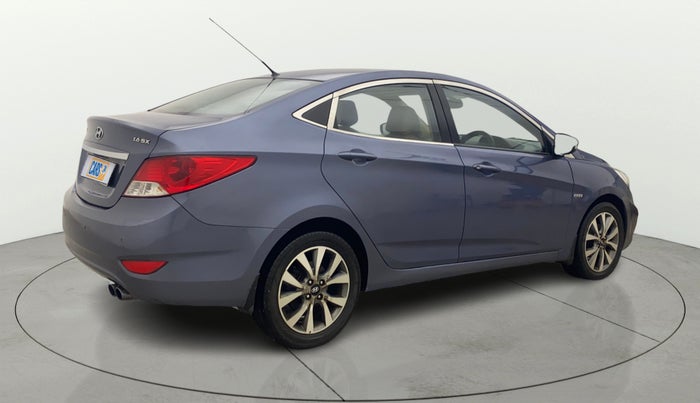2014 Hyundai Verna FLUIDIC 1.6 CRDI SX, Diesel, Manual, 1,04,935 km, Right Back Diagonal