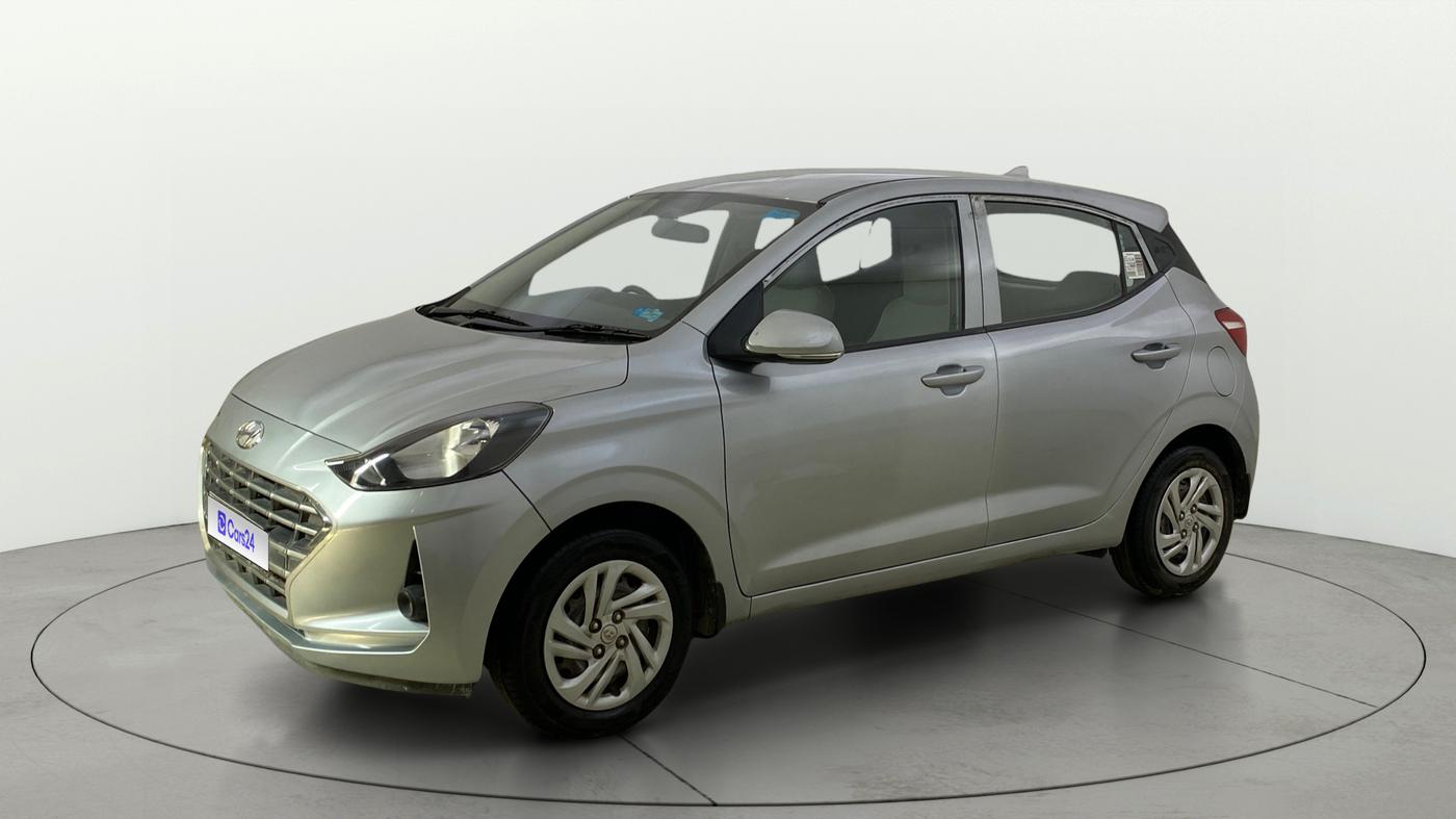 2021 Hyundai GRAND I10 NIOS MAGNA AMT 1.2 KAPPA VTVT, Petrol, Automatic, 13,842 km, Left Front Diagonal