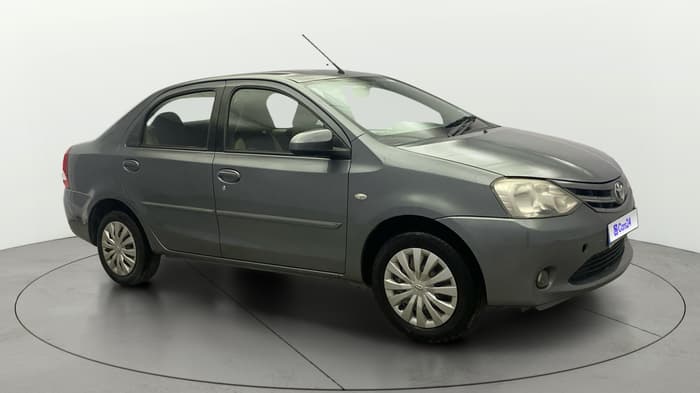 2013 Toyota Etios G, Petrol, Manual, 58,261 km, Right Front Diagonal