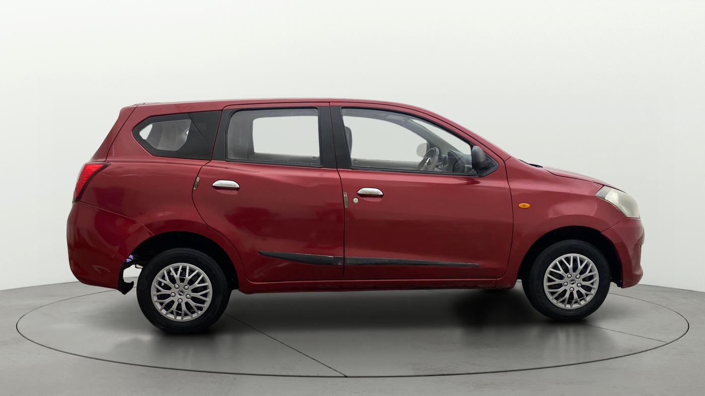2015 Datsun Go Plus T, CNG, Manual, 84,113 km, Right Side View
