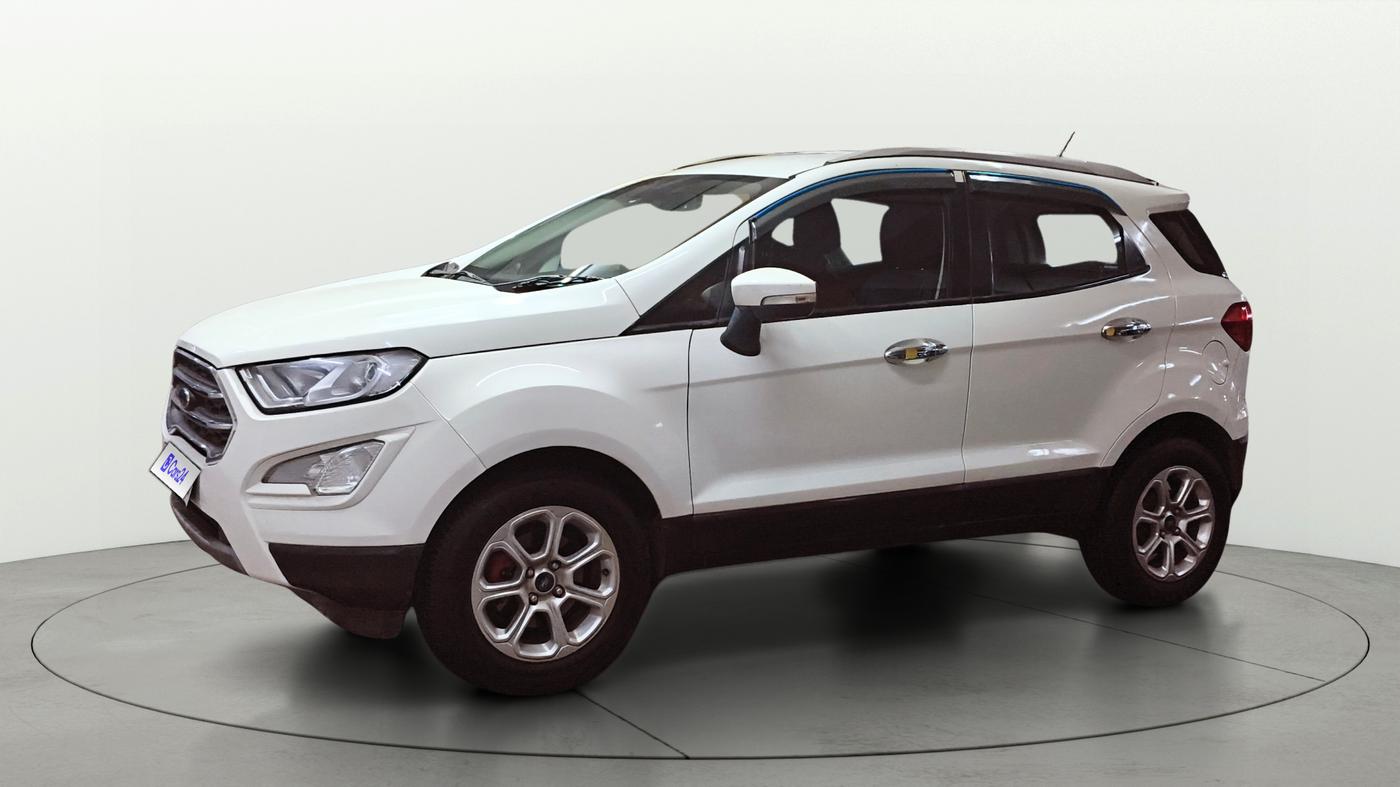 2019 Ford Ecosport TITANIUM + 1.5L PETROL AT, Petrol, Automatic, 74,443 km, Left Front Diagonal