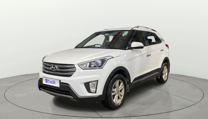 2017 Hyundai Creta SX PLUS 1.6 PETROL, Petrol, Manual, 73,888 km, Left Front Diagonal