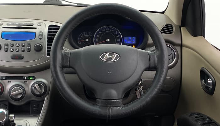 2012 Hyundai i10 SPORTZ 1.2 AT, Petrol, Automatic, 37,529 km, Steering Wheel Close Up