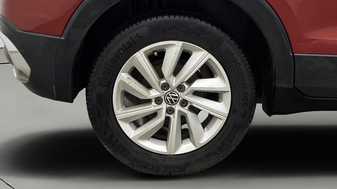 2022 Volkswagen TAIGUN HIGHLINE 1.0 TSI AT, Petrol, Automatic, 52,448 km, Right Rear Wheel