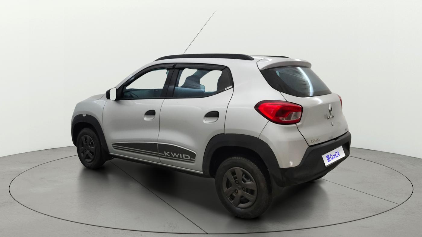 2019 Renault Kwid RXT 1.0 AMT (O), Petrol, Automatic, 55,391 km, Left Back Diagonal