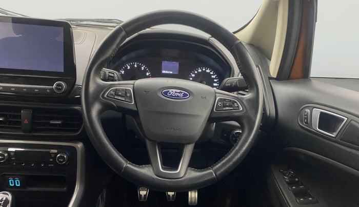 2018 Ford Ecosport TITANIUM 1.5L PETROL, Petrol, Manual, 39,637 km, Steering Wheel Close Up