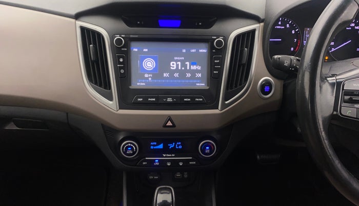 2017 Hyundai Creta SX PLUS AT 1.6 PETROL, Petrol, Automatic, 1,11,538 km, Air Conditioner