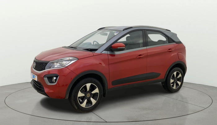 2019 Tata NEXON XZA PLUS PETROL DUAL TONE, Petrol, Automatic, 81,250 km, Left Front Diagonal