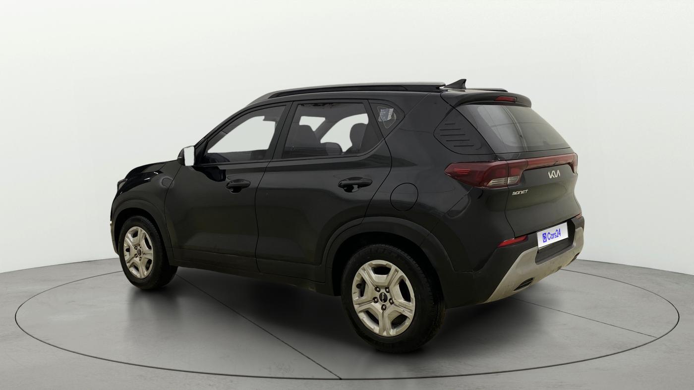 2022 KIA SONET HTK PLUS 1.2, Petrol, Manual, 33,404 km, Left Back Diagonal