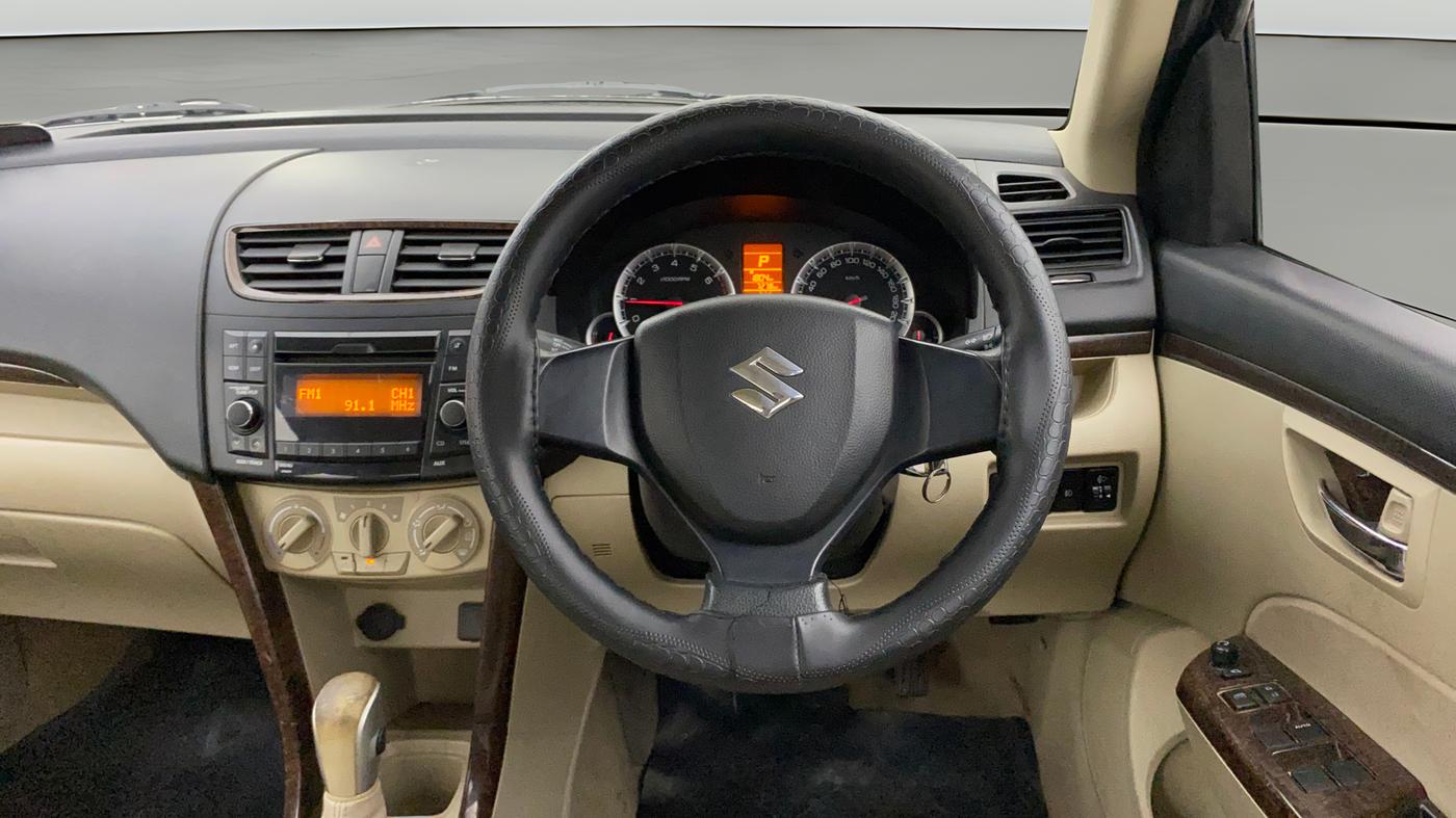2016 Maruti Swift Dzire VXI AT, Petrol, Automatic, 7,435 km, Steering Wheel Close Up