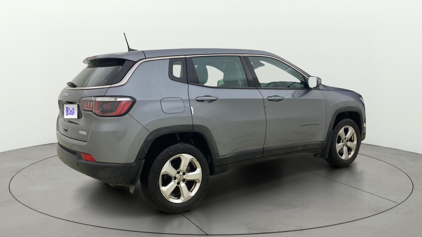 2020 Jeep Compass LONGITUDE 2.0 DIESEL 4X4 AT, Diesel, Automatic, 69,109 km, Right Back Diagonal