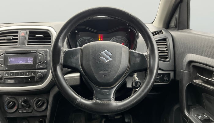 2022 Maruti Vitara Brezza LXI, Petrol, Manual, 20,317 km, Steering Wheel Close Up