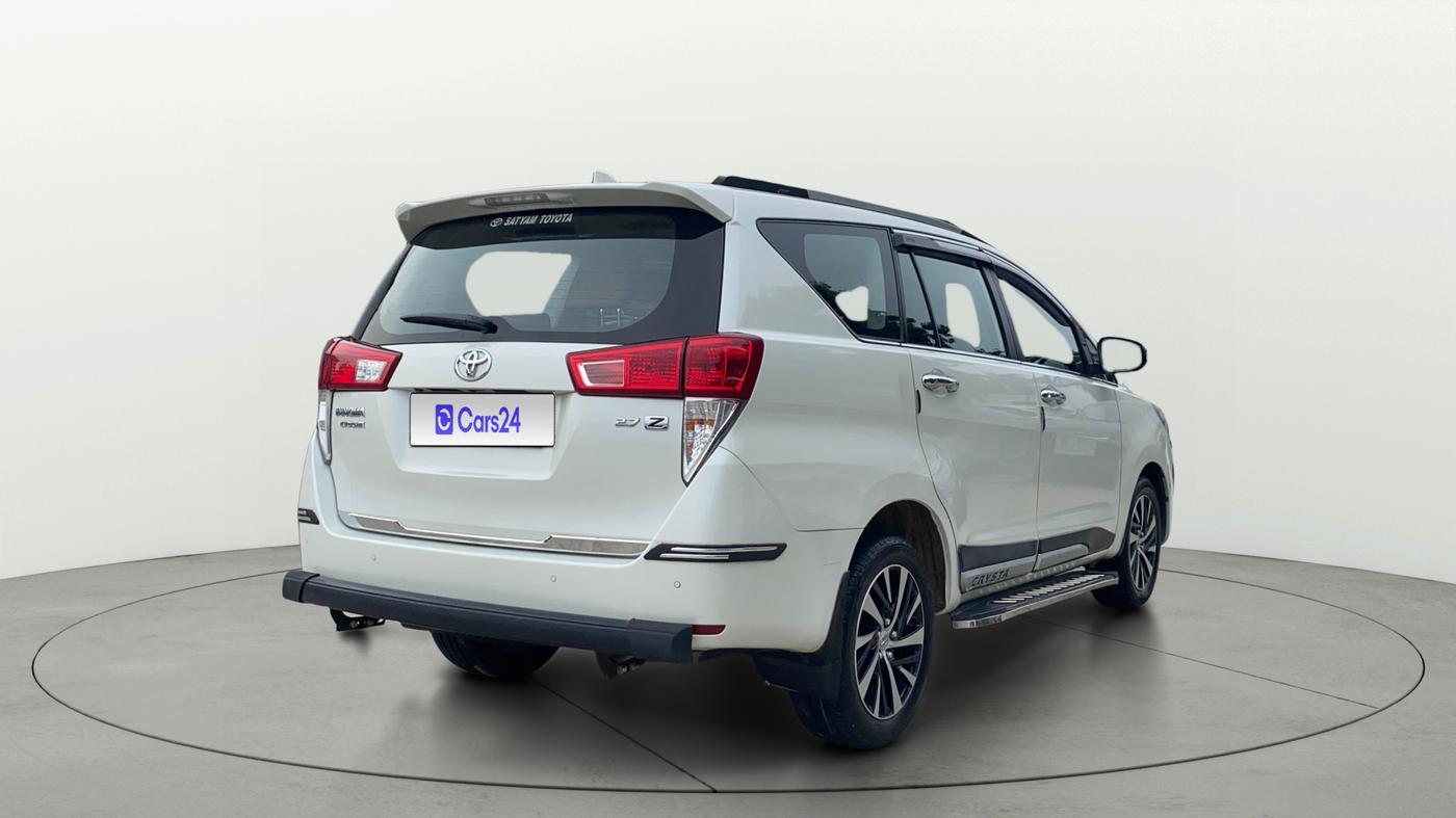 2022 Toyota Innova Crysta 2.7 ZX AT 7 STR, Petrol, Automatic, 35,119 km, Right Back Diagonal