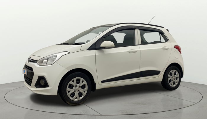 2015 Hyundai Grand i10 SPORTZ 1.2 KAPPA VTVT, Petrol, Manual, 71,440 km, Left Front Diagonal