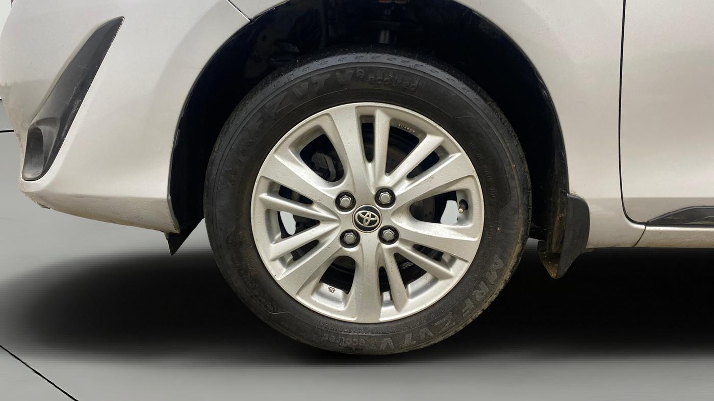 2020 Toyota YARIS G MT, Petrol, Manual, 1,04,531 km, Left Front Wheel