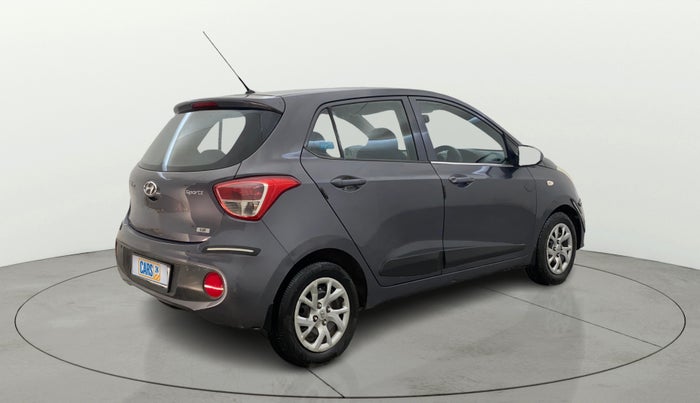 2017 Hyundai Grand i10 SPORTZ 1.2 KAPPA VTVT, Petrol, Manual, 1,03,882 km, Right Back Diagonal