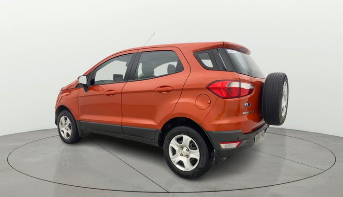 2017 Ford Ecosport TREND 1.5L DIESEL, Diesel, Manual, 1,23,476 km, Left Back Diagonal