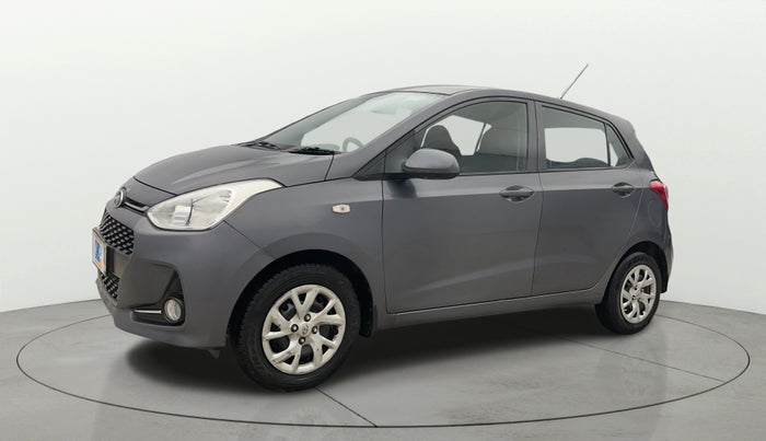 2017 Hyundai Grand i10 SPORTZ 1.2 KAPPA VTVT, Petrol, Manual, 85,127 km, Left Front Diagonal