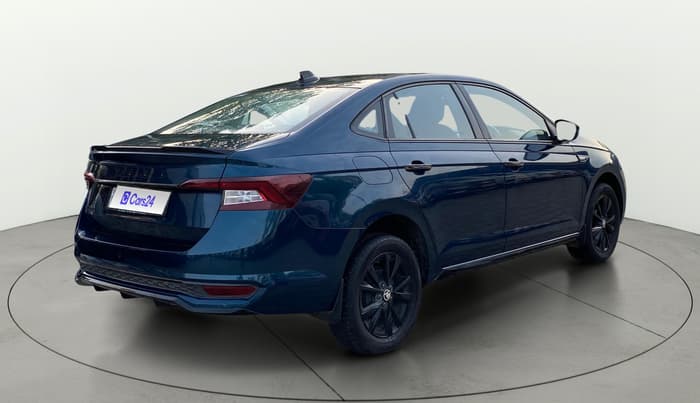 2025 Skoda SLAVIA Monte Carlo 1.0L TSI AT, Petrol, Automatic, 4,018 km, Right Back Diagonal