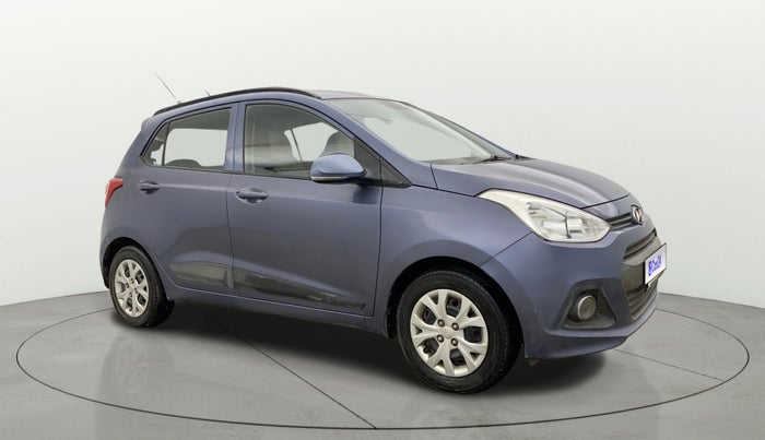 2016 Hyundai Grand i10 SPORTZ 1.2 KAPPA VTVT, Petrol, Manual, 93,995 km, Right Front Diagonal