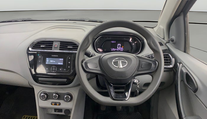 2021 Tata TIGOR XM PETROL, Petrol, Manual, 50,415 km, Steering Wheel Close Up