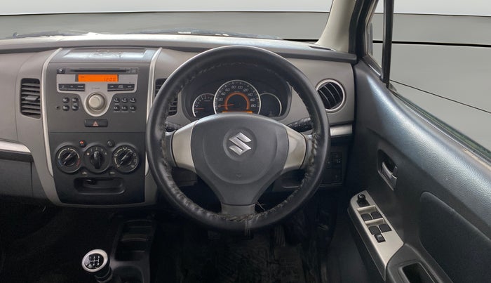 2012 Maruti Wagon R 1.0 VXI, Petrol, Manual, 72,584 km, Steering Wheel Close Up