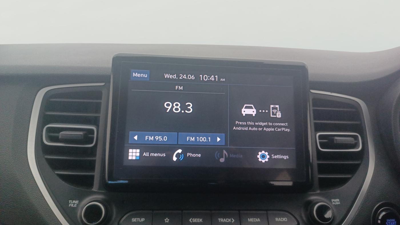 2021 Hyundai Verna SX 1.5 VTVT IVT, Petrol, Automatic, 63,616 km, Air Conditioner