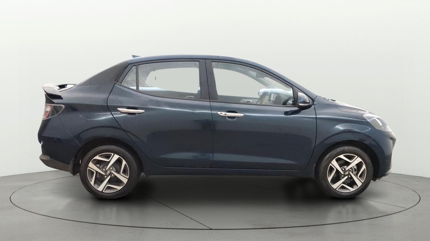 2022 Hyundai AURA SX 1.2 CNG, CNG, Manual, 22,232 km, Right Side View