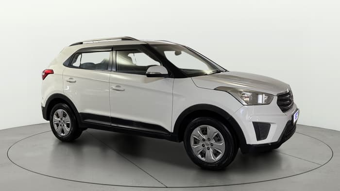 2017 Hyundai Creta E PLUS 1.6 PETROL, Petrol, Manual, 62,749 km, Right Front Diagonal