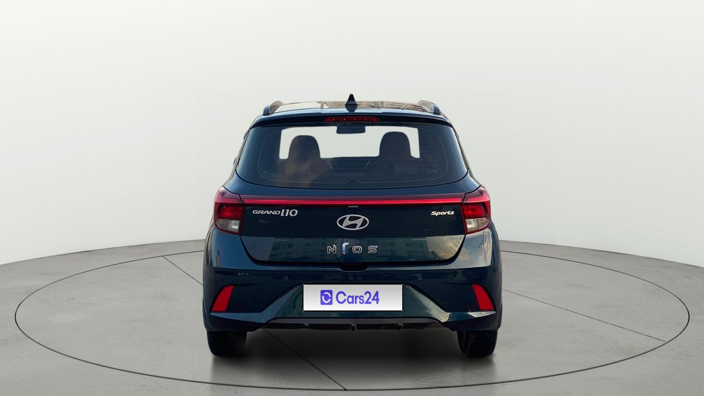 2023 Hyundai GRAND I10 NIOS SPORTZ AMT 1.2 KAPPA VTVT, Petrol, Automatic, 56,130 km, Back/Rear