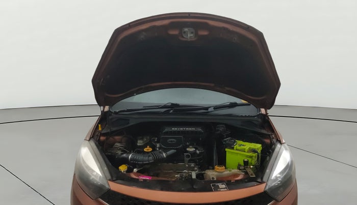 2017 Tata TIGOR XZ (O) PETROL, CNG, Manual, 1,13,119 km, Open Bonet