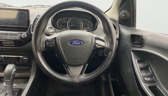 2021 Ford New Figo TITANIUM PLUS 1.2 PETROL AT, Petrol, Automatic, 39,681 km, Steering Wheel Close Up