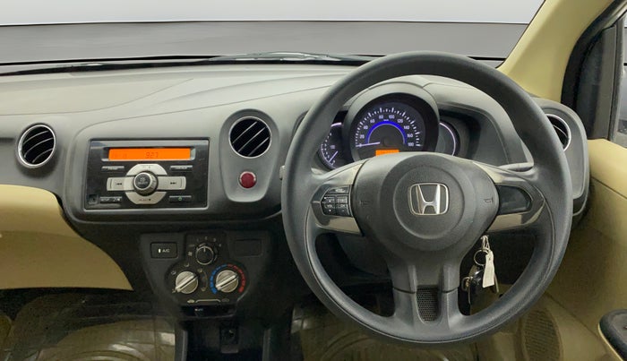 2015 Honda Amaze 1.2L I-VTEC S, Petrol, Manual, 78,103 km, Steering Wheel Close Up