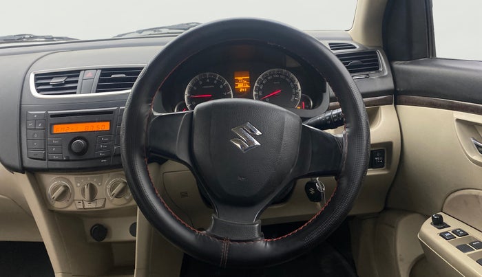2013 Maruti Swift Dzire VXI, Petrol, Manual, 66,792 km, Steering Wheel Close Up