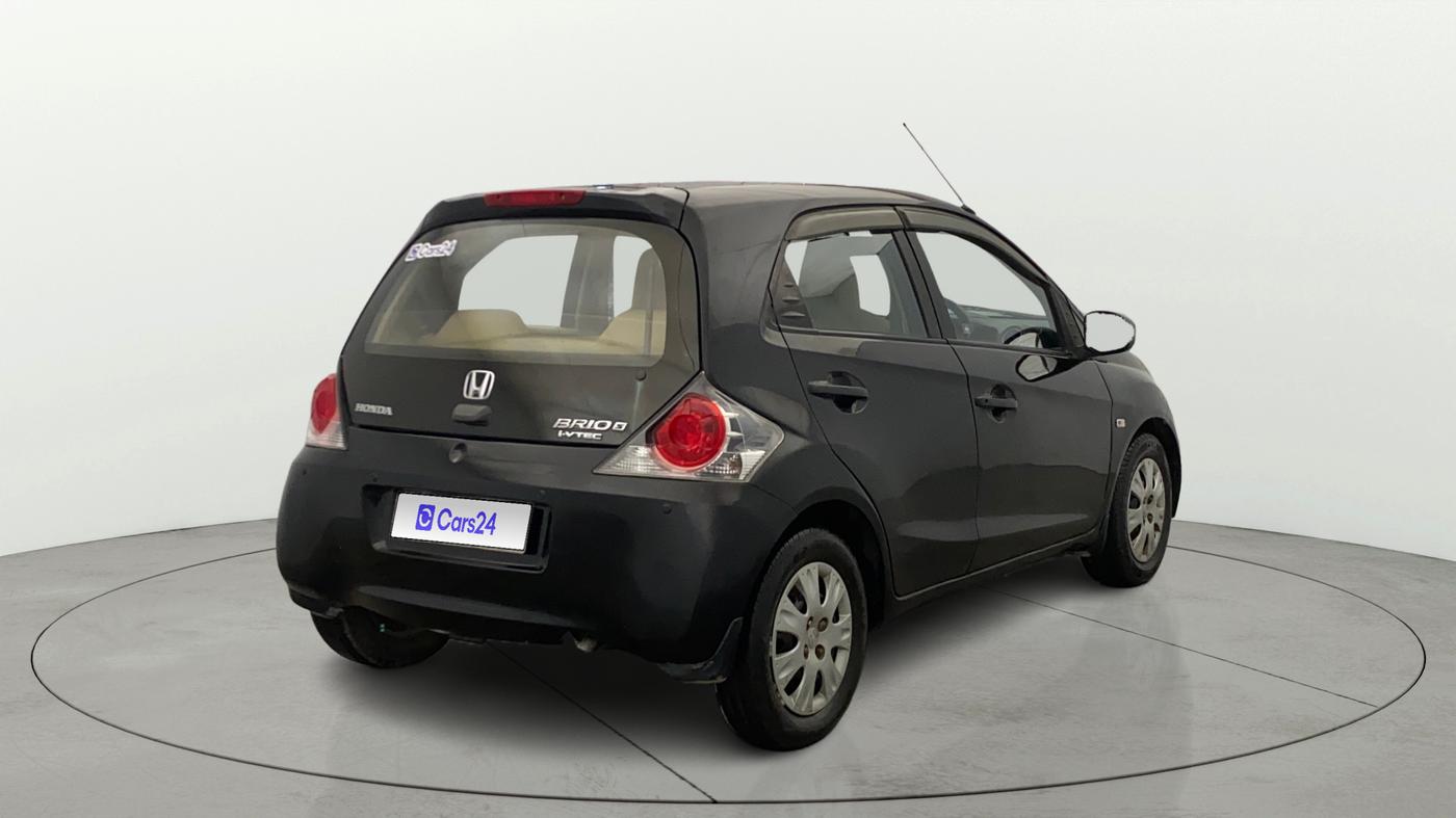 2013 Honda Brio S MT, Petrol, Manual, 83,654 km, Right Back Diagonal
