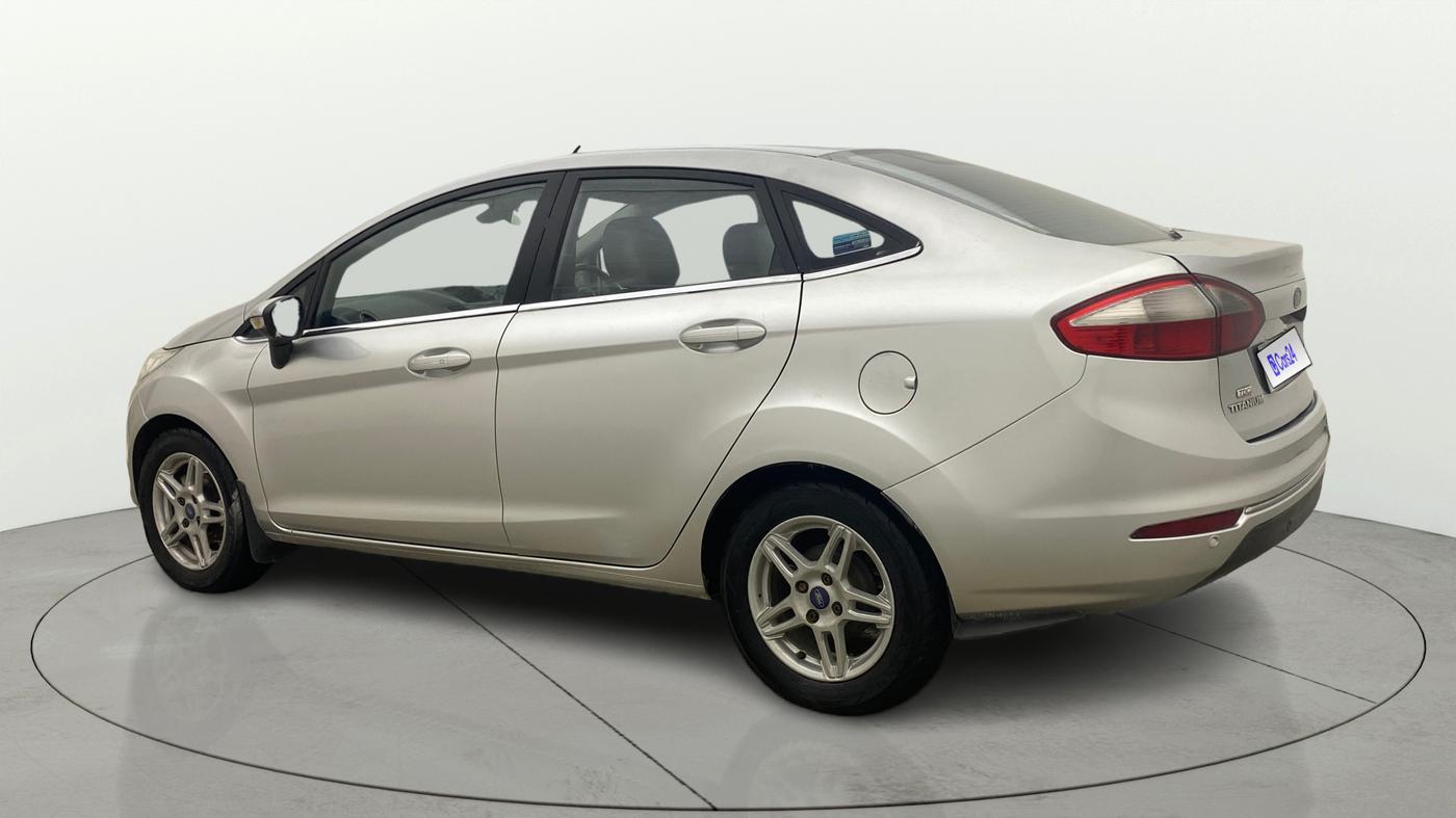 2015 Ford Fiesta TITANIUM DIESEL, Diesel, Manual, 1,35,590 km, Left Back Diagonal