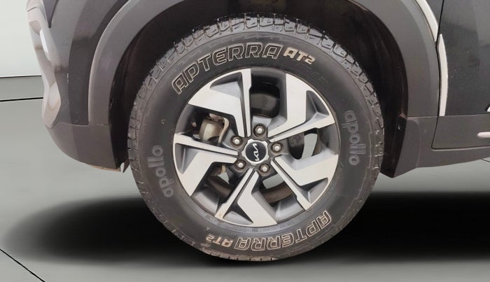 2022 KIA SONET HTX 1.0 IMT, Petrol, Manual, 24,450 km, Left Front Wheel