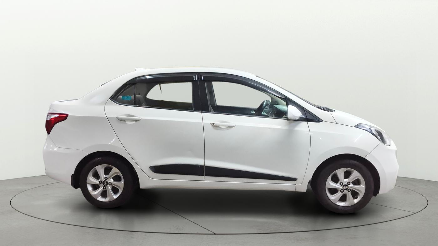 2017 Hyundai Xcent SX 1.2, CNG, Manual, 98,544 km, Right Side View