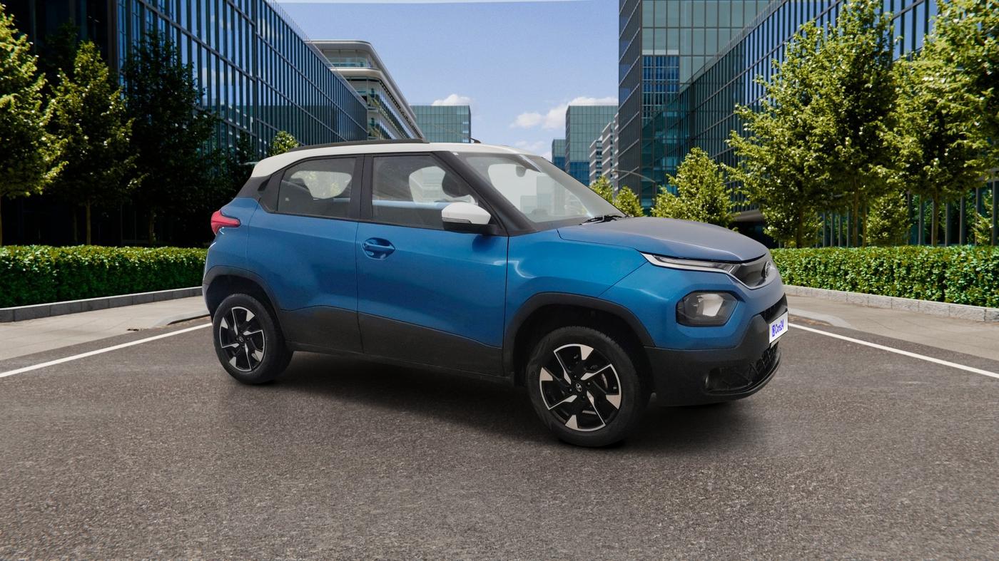 2021 Tata PUNCH CREATIVE AMT 1.2 RTN DUAL TONE, Petrol, Automatic, 19,571 km, Right Front Diagonal