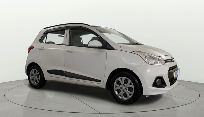 2015 Hyundai Grand i10 SPORTZ 1.2 KAPPA VTVT, Petrol, Manual, 48,027 km, Right Front Diagonal