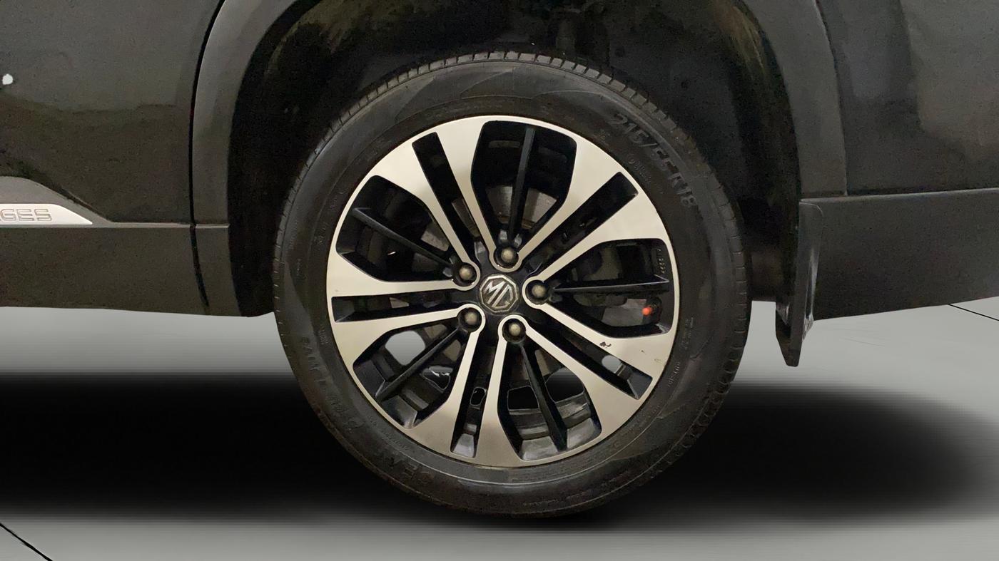 2021 MG HECTOR PLUS SHARP 1.5 PETROL TURBO CVT 6-STR, Petrol, Automatic, 1,14,945 km, Left Rear Wheel