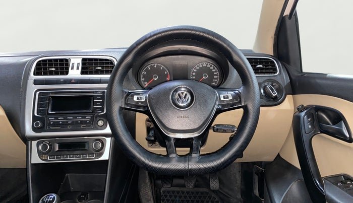 2015 Volkswagen Polo HIGHLINE1.2L, Petrol, Manual, 94,289 km, Steering Wheel Close Up