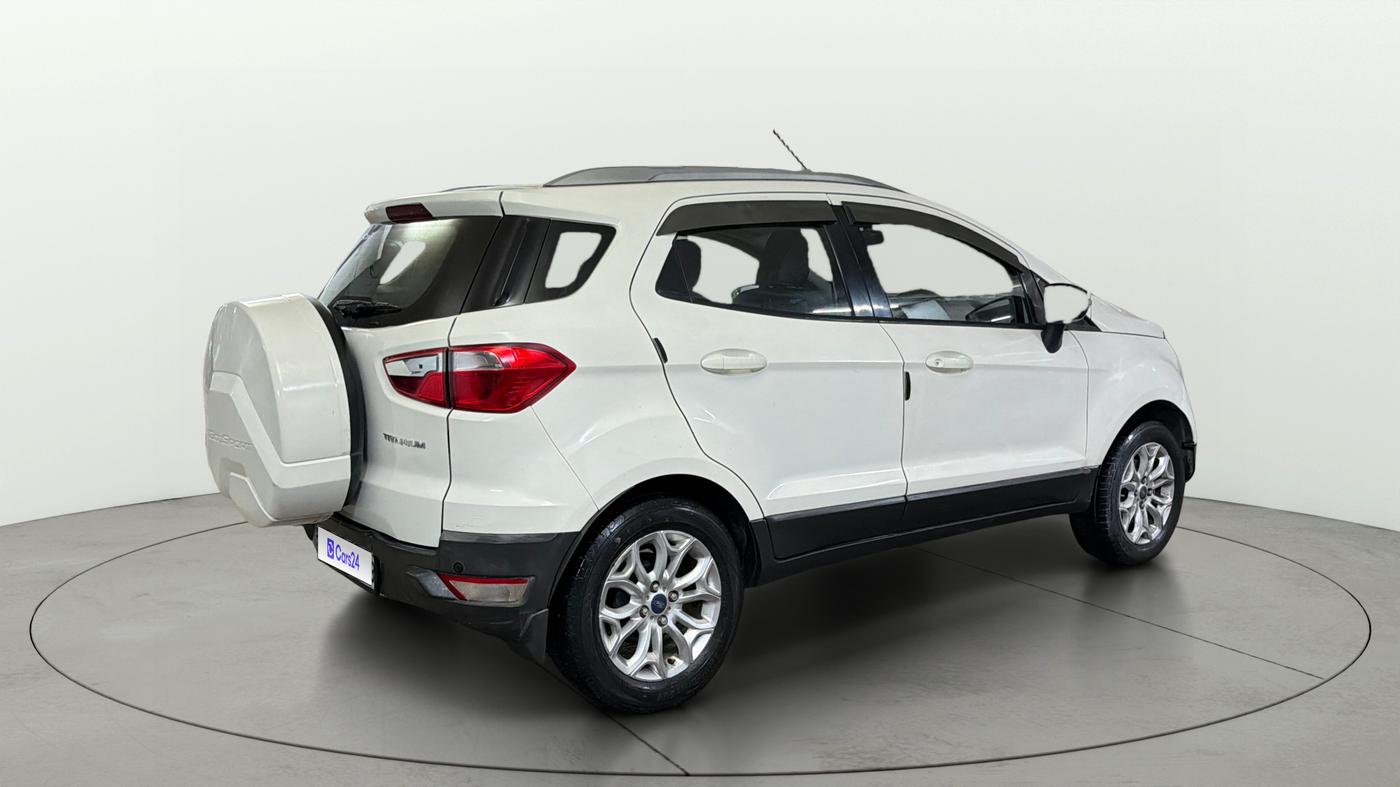 2014 Ford Ecosport TITANIUM 1.5L PETROL AT, CNG, Automatic, 1,19,814 km, Right Back Diagonal