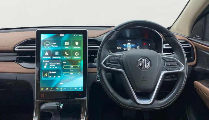 2024 MG HECTOR PLUS SAVVY PRO 1.5 TURBO CVT 6 STR, Petrol, Automatic, 43,507 km, Steering Wheel Close Up