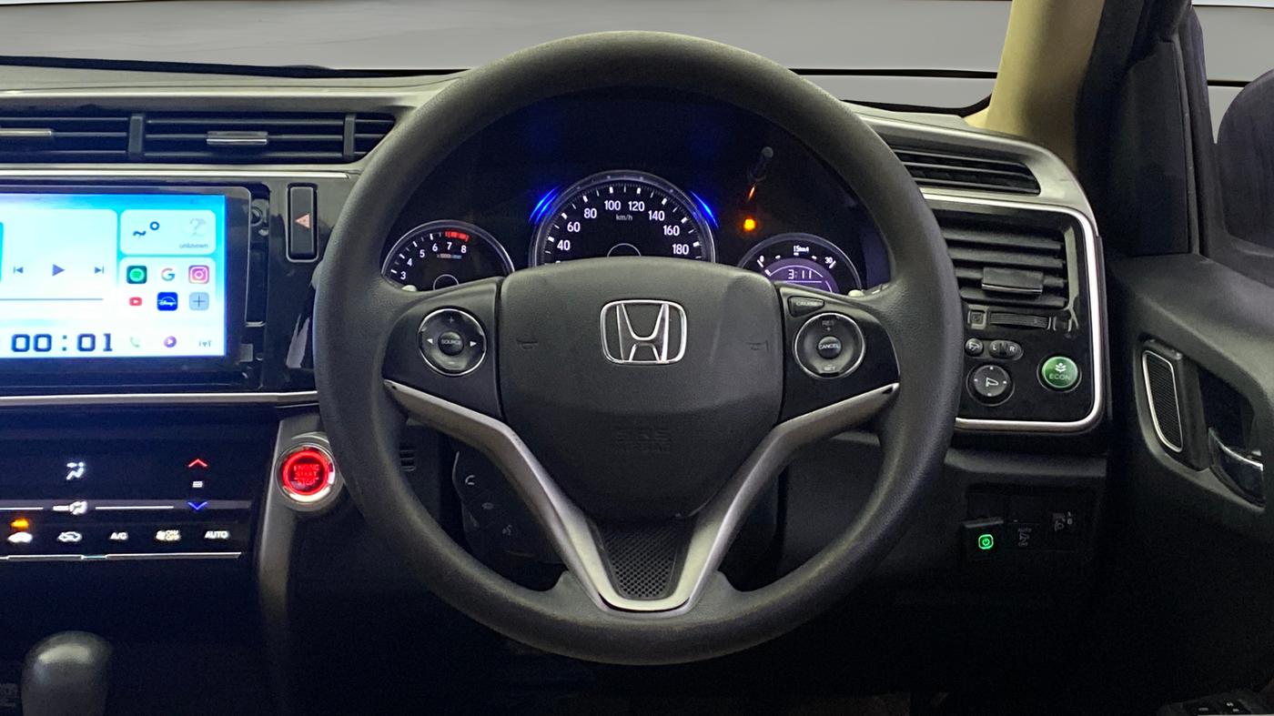 2018 Honda City 1.5L I-VTE V CVT, Petrol, Automatic, 1,21,851 km, Steering Wheel Close Up