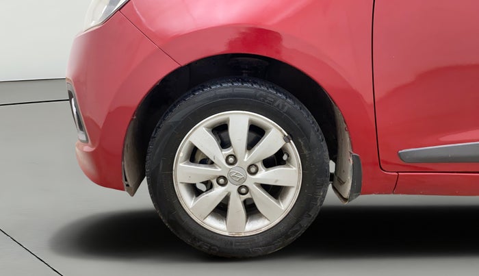 2015 Hyundai Xcent S (O) 1.2, Petrol, Manual, 47,216 km, Left Front Wheel