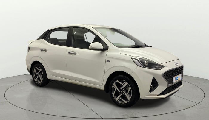 2022 Hyundai AURA SX PLUS 1.2 AMT, Petrol, Automatic, 53,946 km, Right Front Diagonal