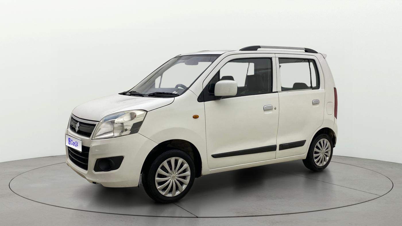 2015 Maruti Wagon R 1.0 VXI, CNG, Manual, 1,14,243 km, Left Front Diagonal