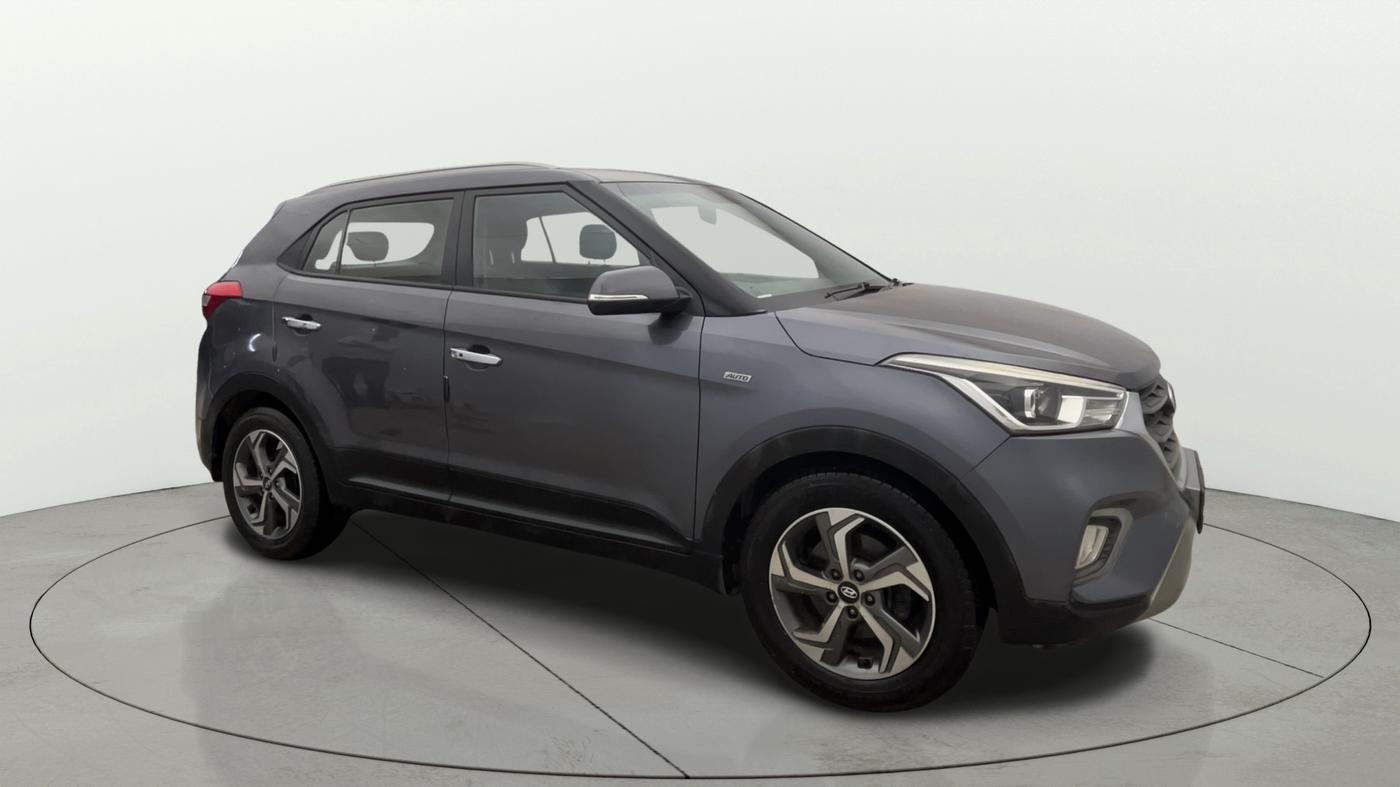 2019 Hyundai Creta SX AT 1.6 PETROL, Petrol, Automatic, 82,655 km, Right Front Diagonal