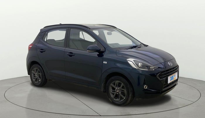 2019 Hyundai GRAND I10 NIOS SPORTZ AMT 1.2 KAPPA VTVT, Petrol, Automatic, 17,023 km, Right Front Diagonal